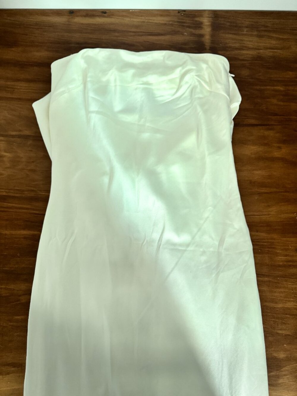 Peppermayo Strapless Maxi Dress - White/Pearl - Picture 4 of 8